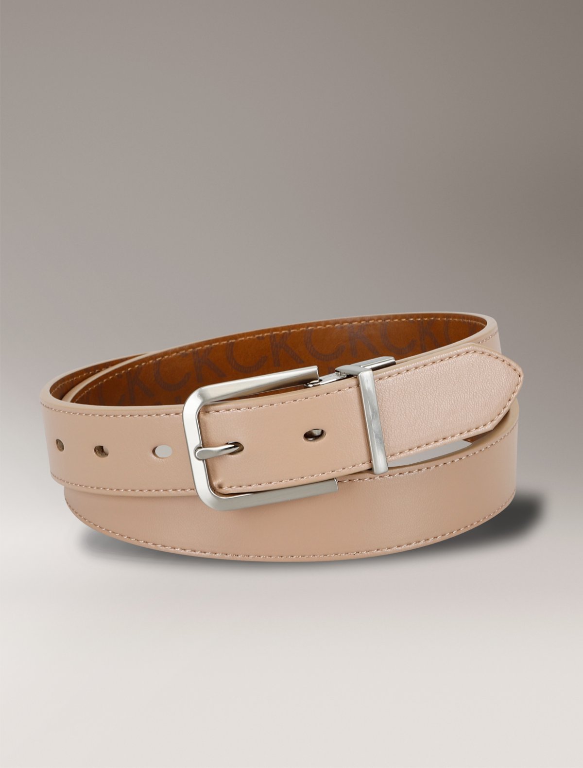 Reversible Monogram Logo Belt