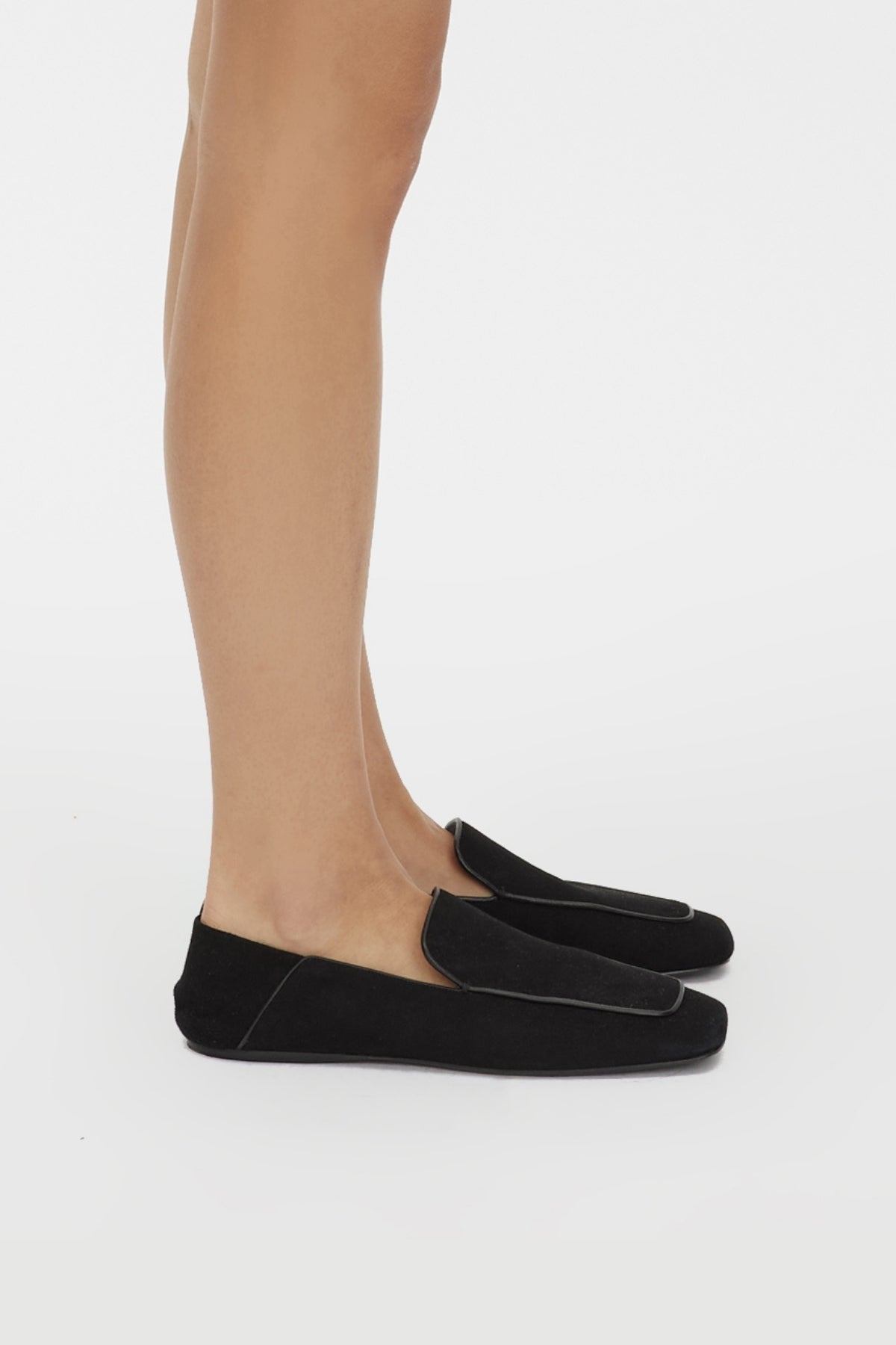 Loafer worn on foot