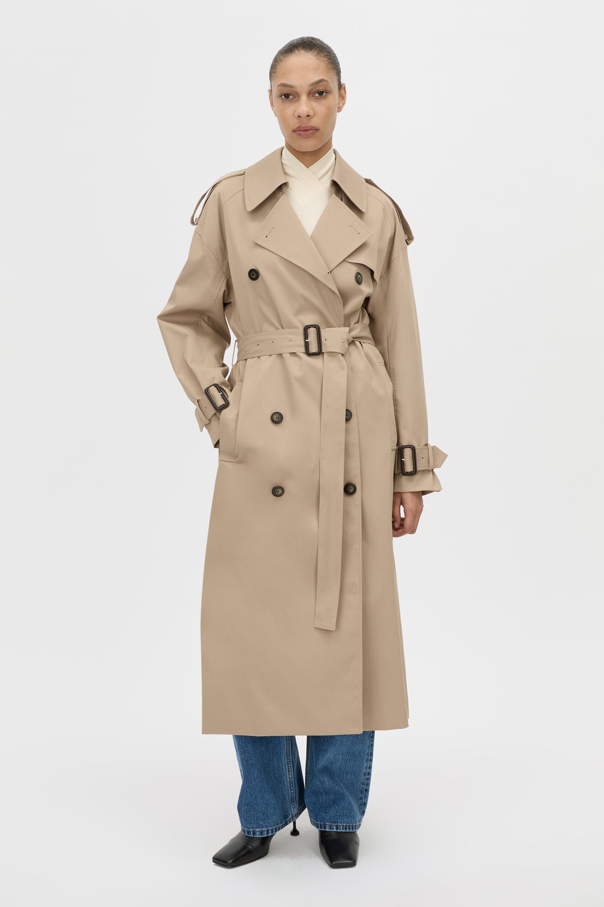 Relaxed oversized front view