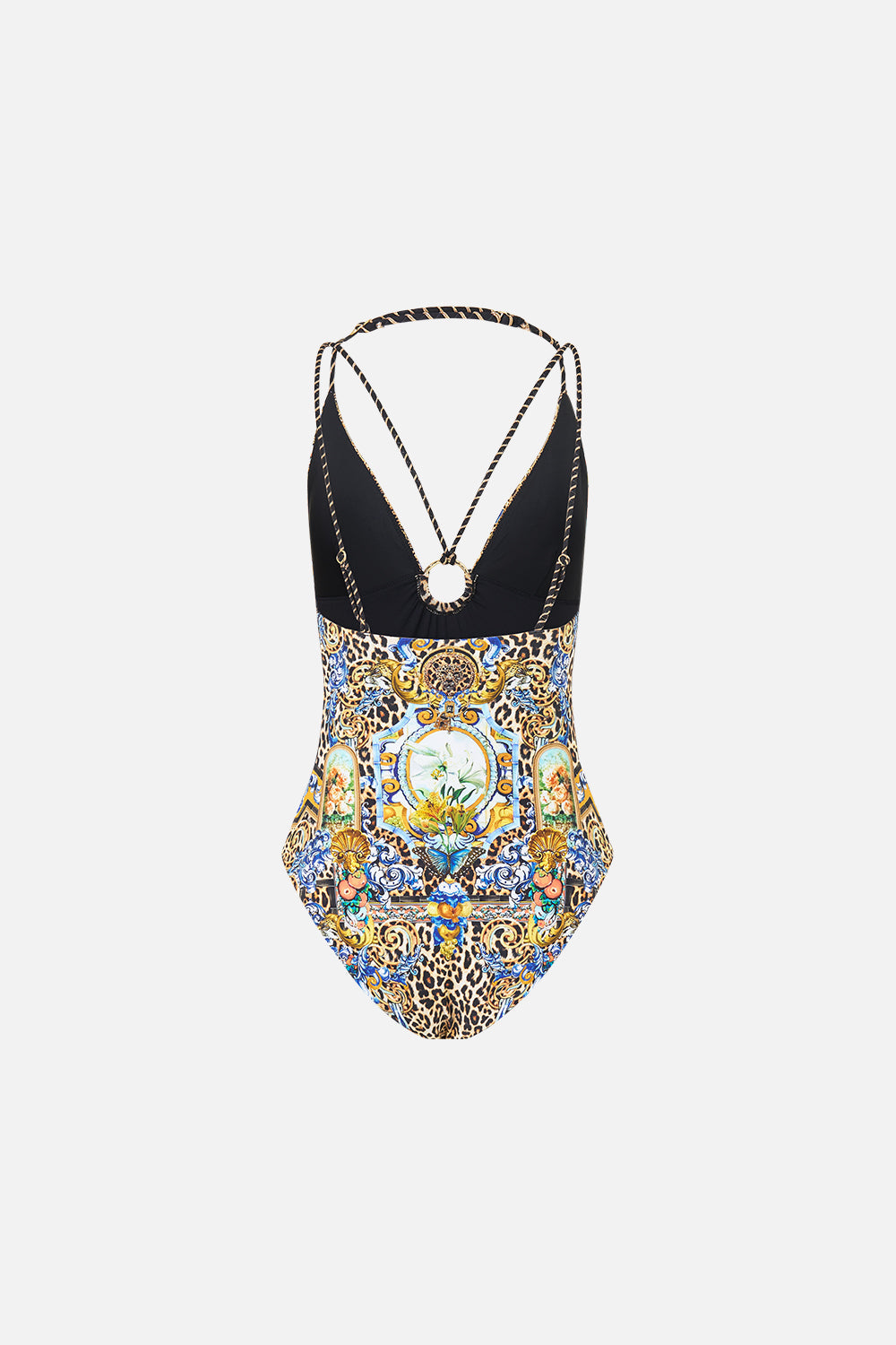 Halter Tri One Piece — back or alternate product view