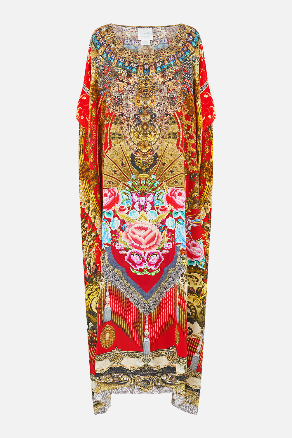 Round Neck Kaftan — clean front view