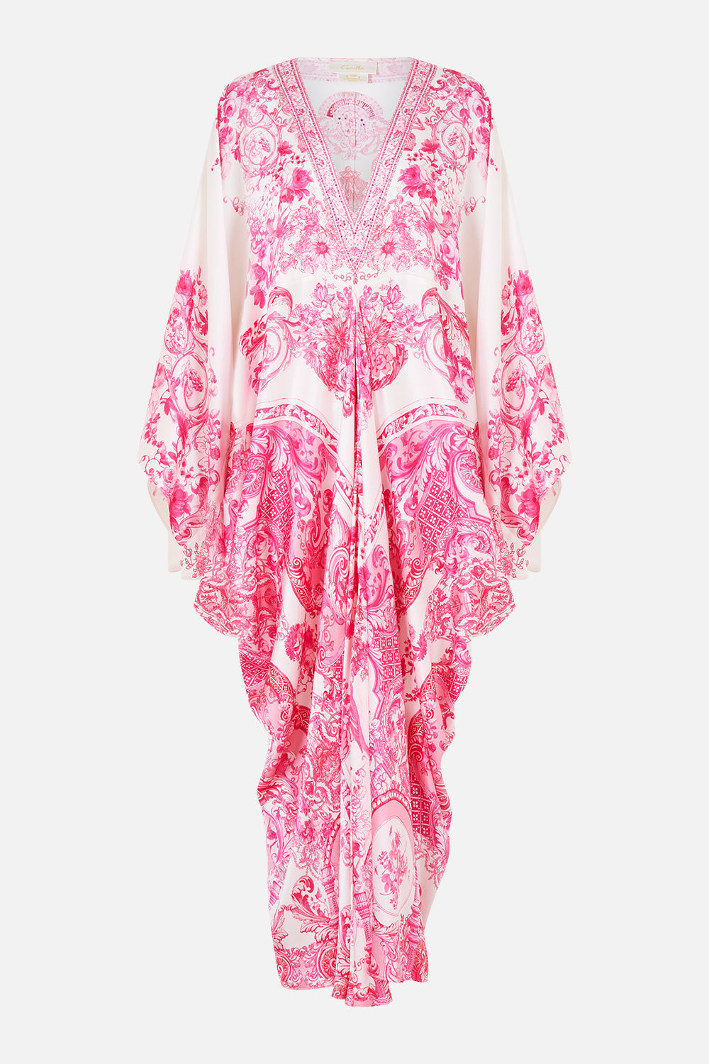 T Shape Long Kaftan — clean front view