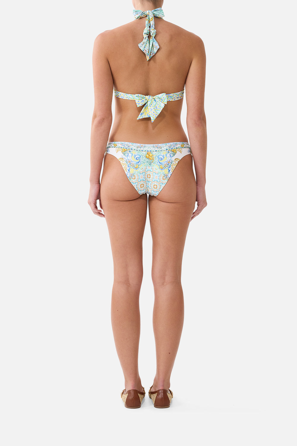 Tie Tri Bikini Set — profile and drape