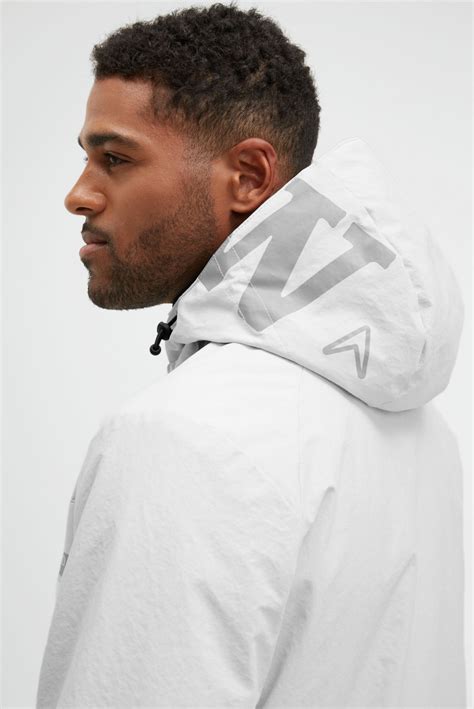 hood and printed detail