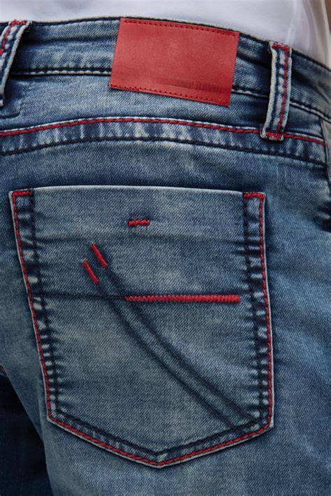 back pocket stitching detail