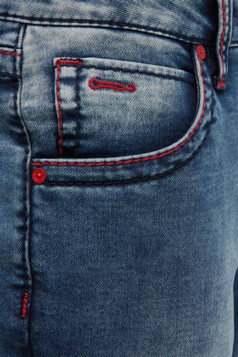 back pocket and coin pocket detail