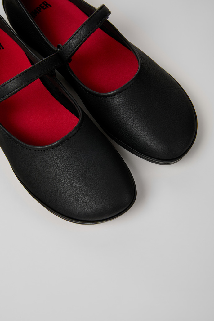 strap and leather detail