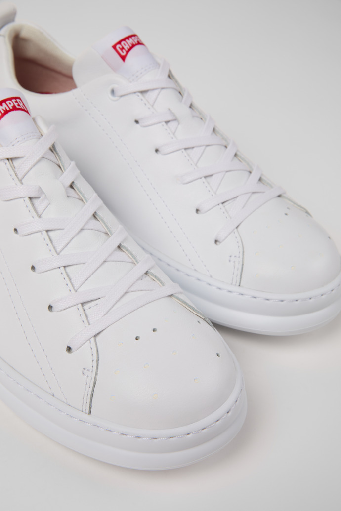 leather upper detail