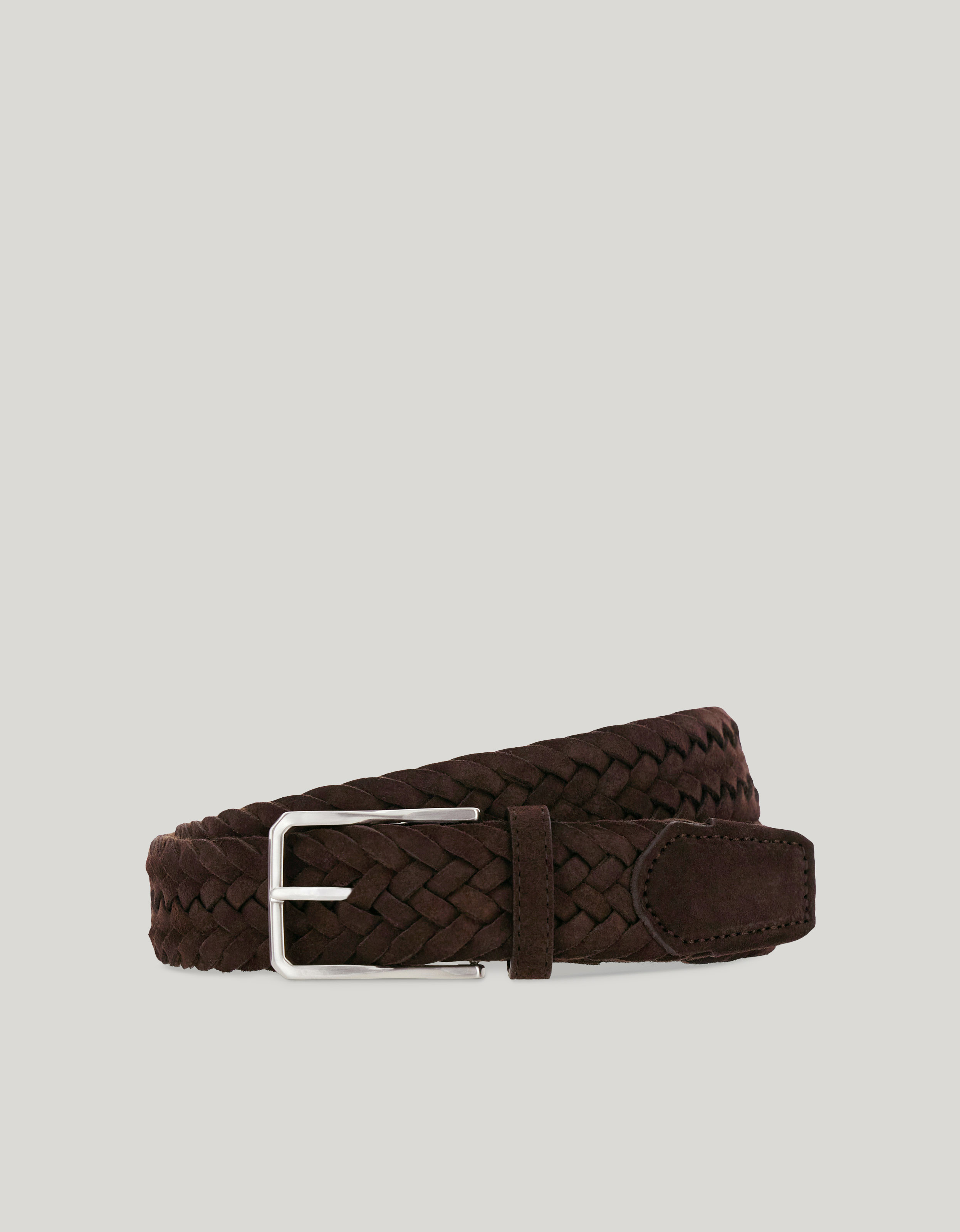 Braided Suede Belt