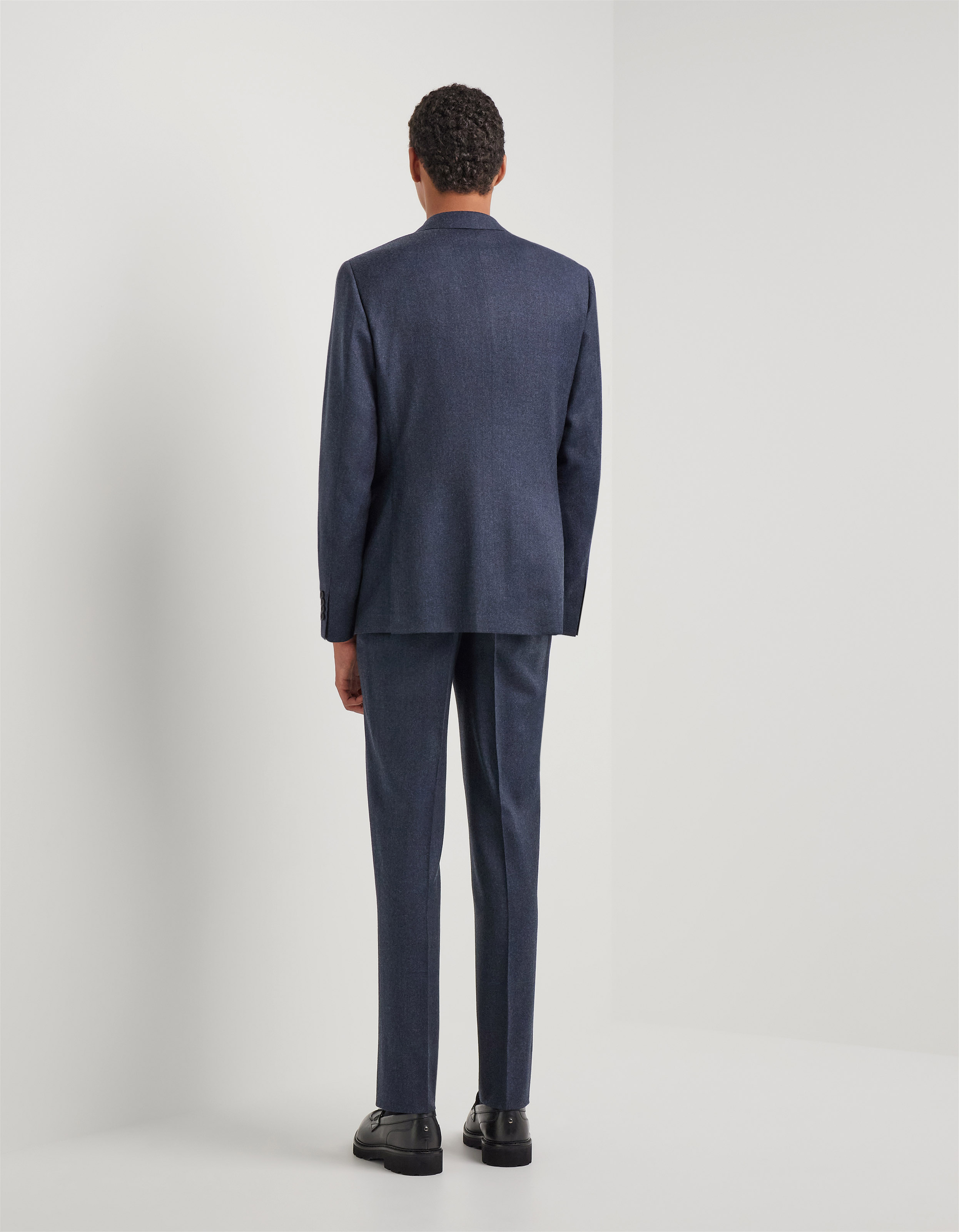 Jacket detail with lapel and pocket line