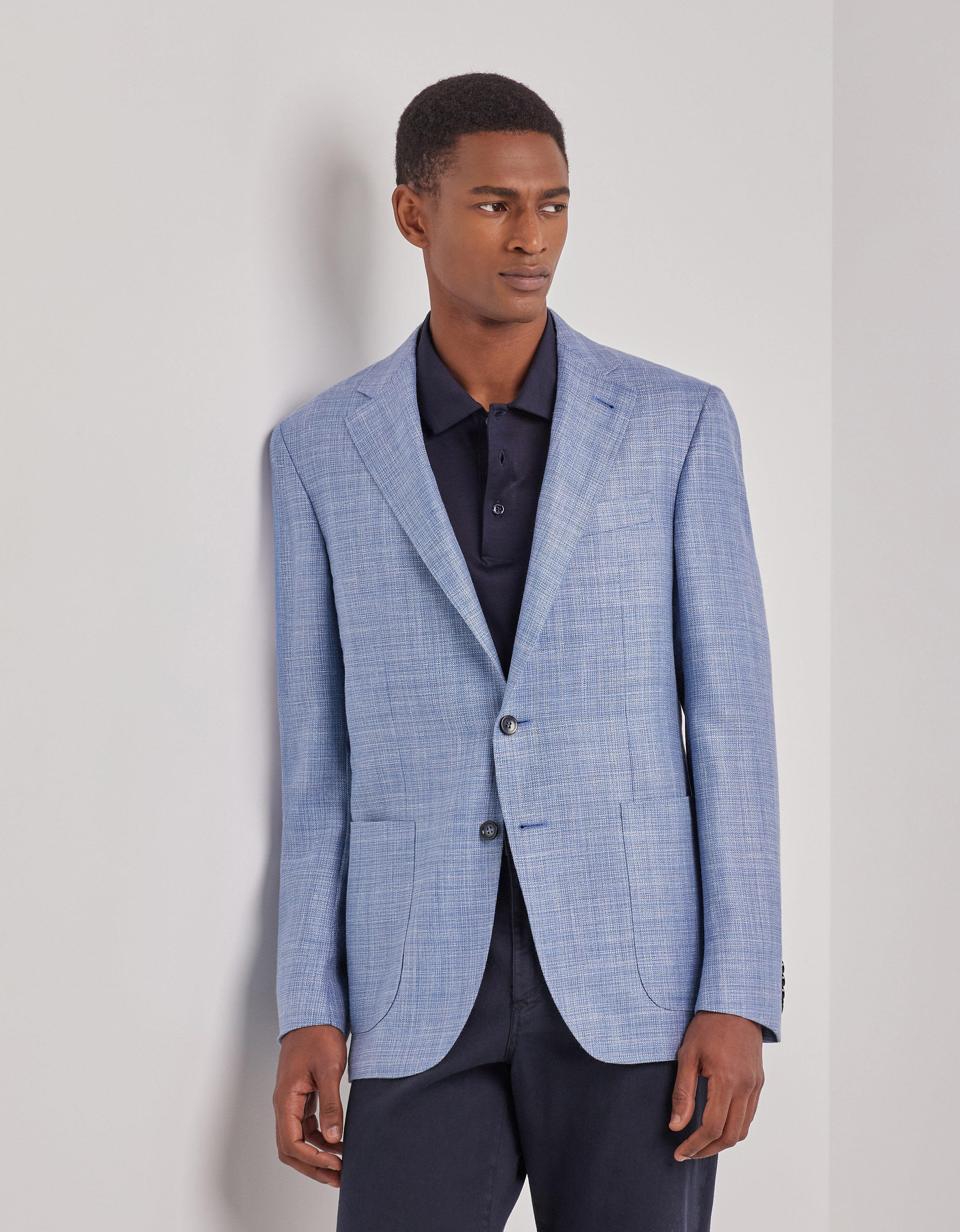 Back view of the lightweight jacket