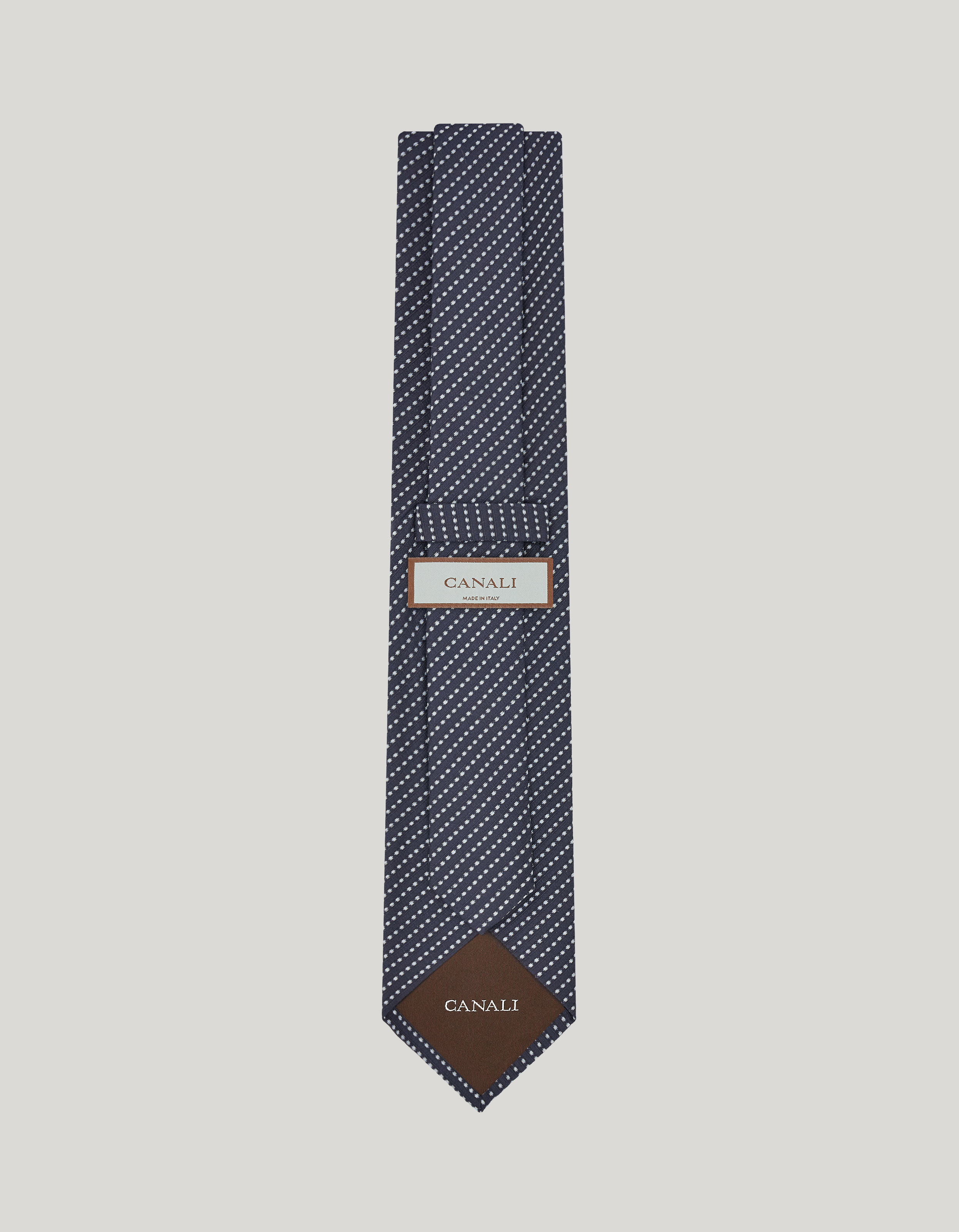 Tie proportion shown with formal styling