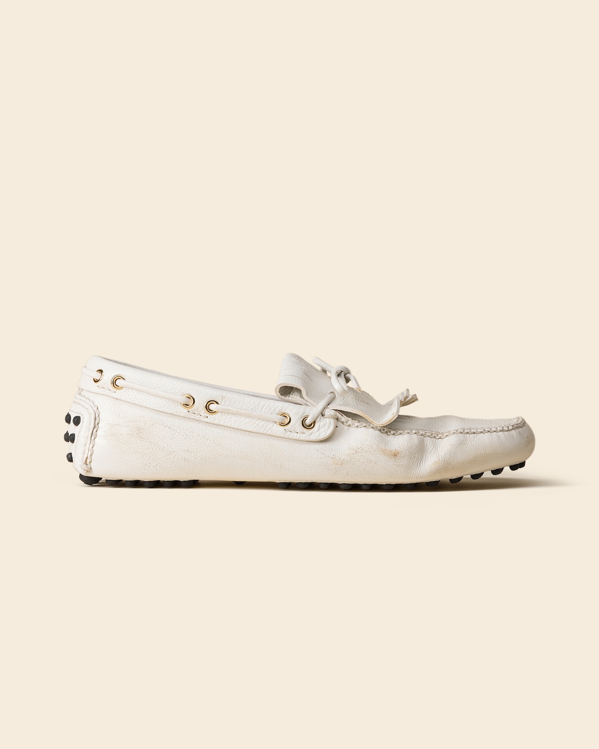 Calfskin Driving Shoes with Antique Finish
