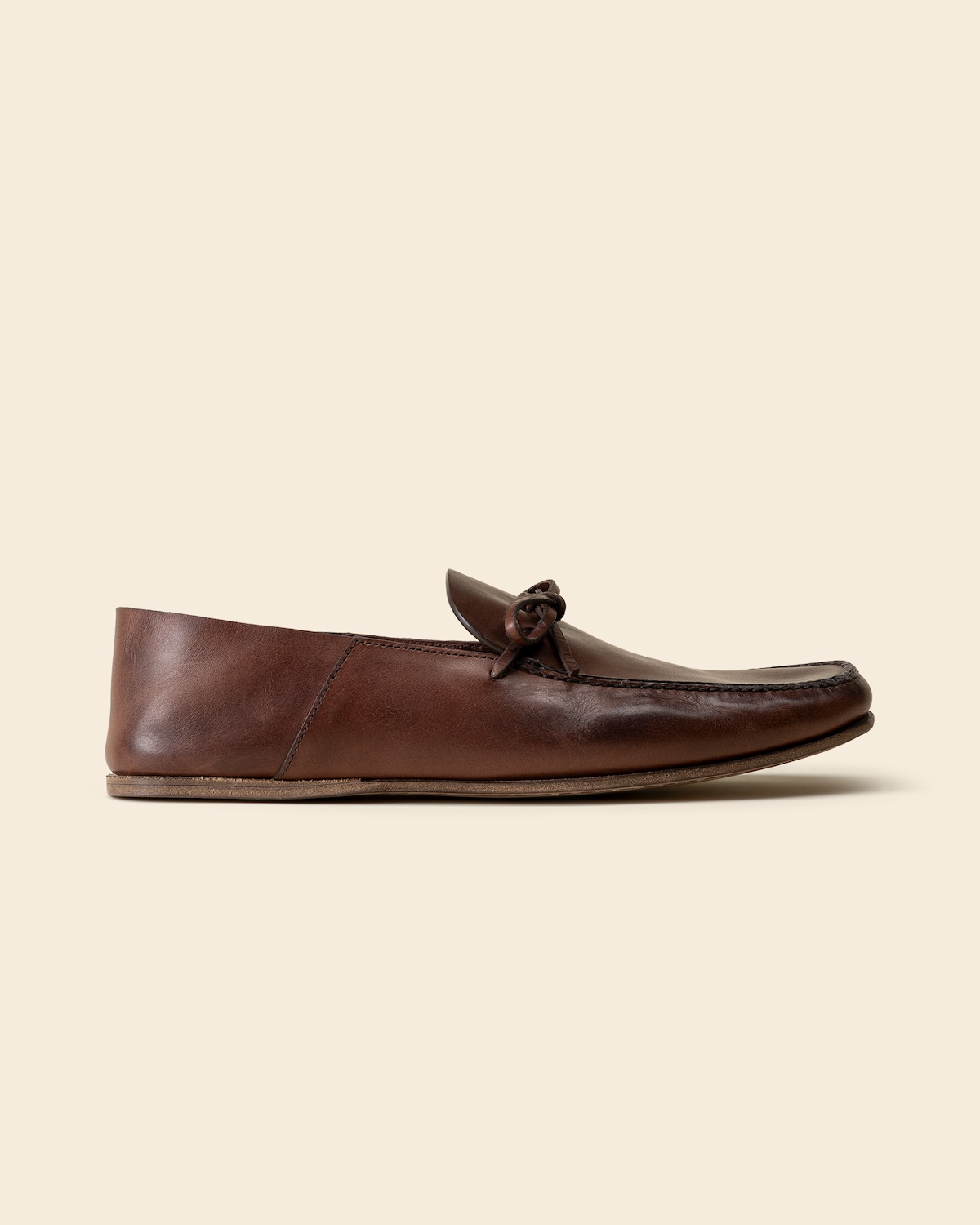 Calfskin Loafers with Antique Finish
