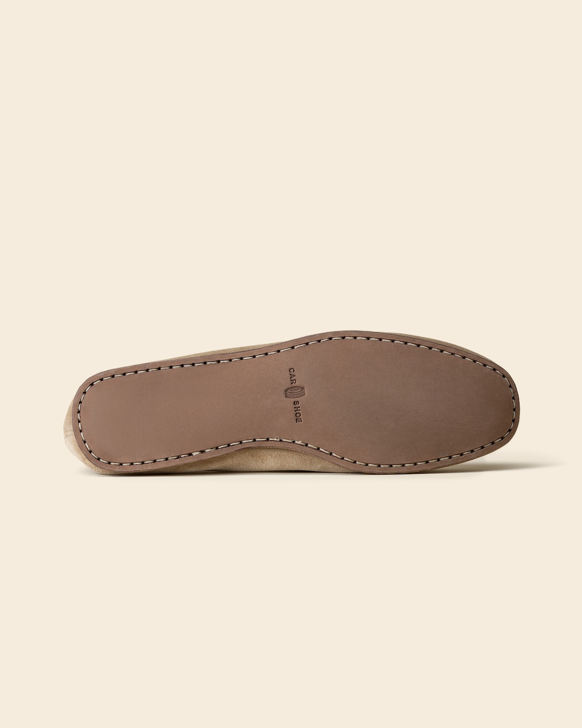 Leather sole with the Car Shoe mark