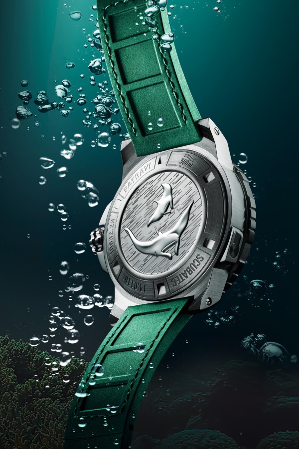 official caseback or reverse view
