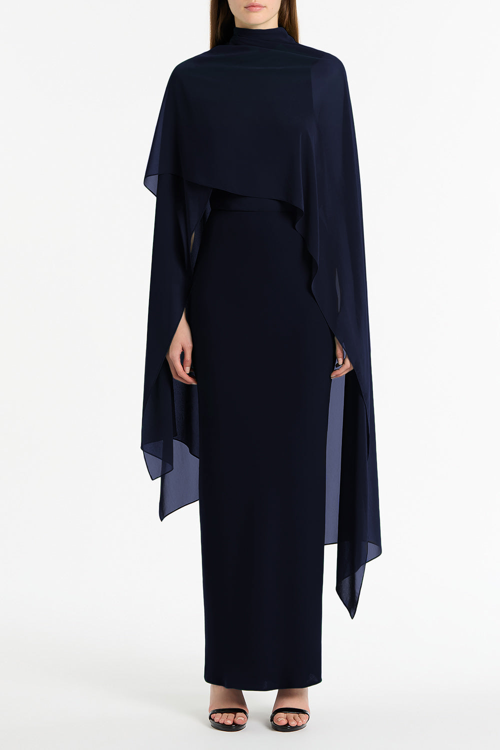 Georgette Cascata Wrap