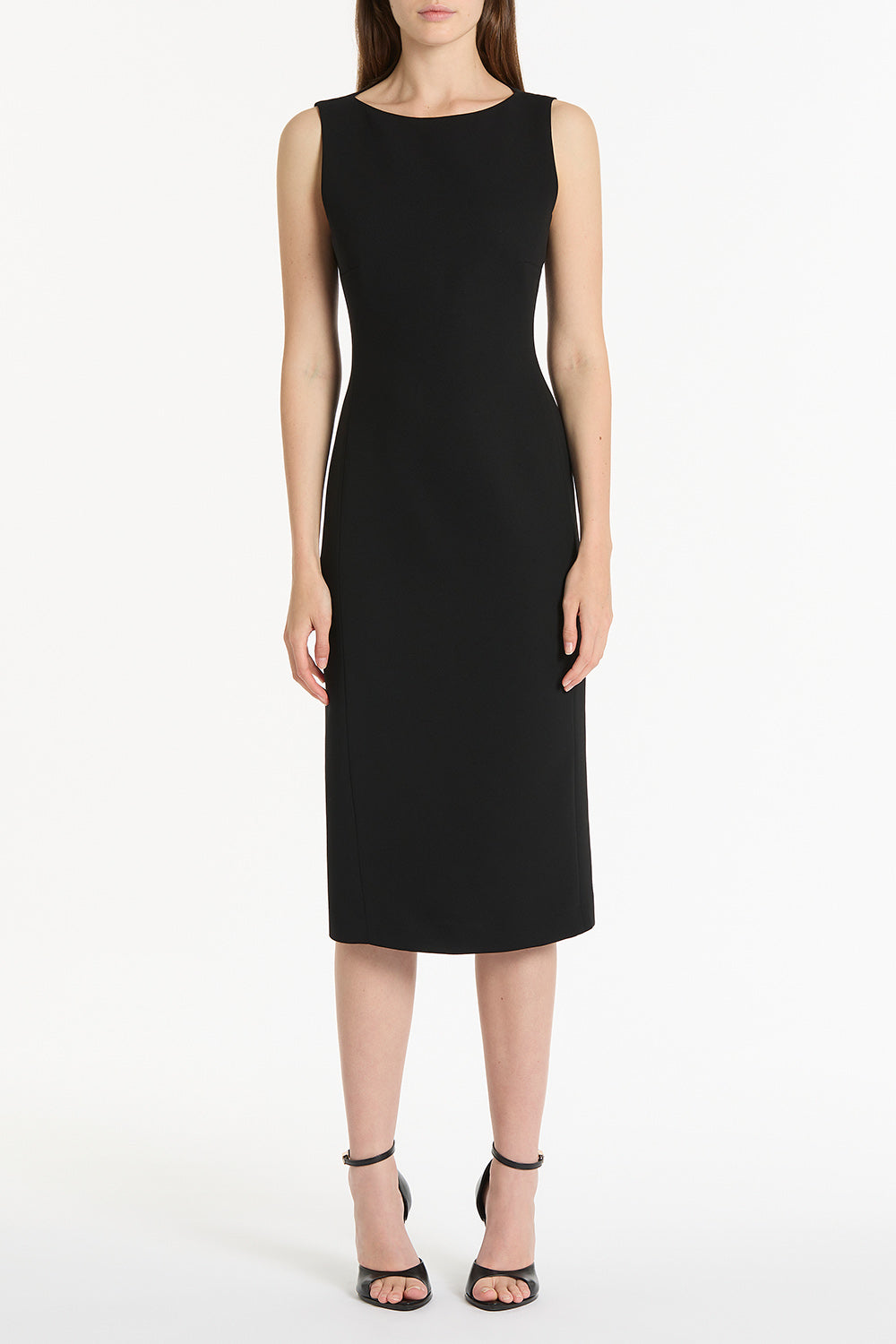 Crepe Sheath Dress