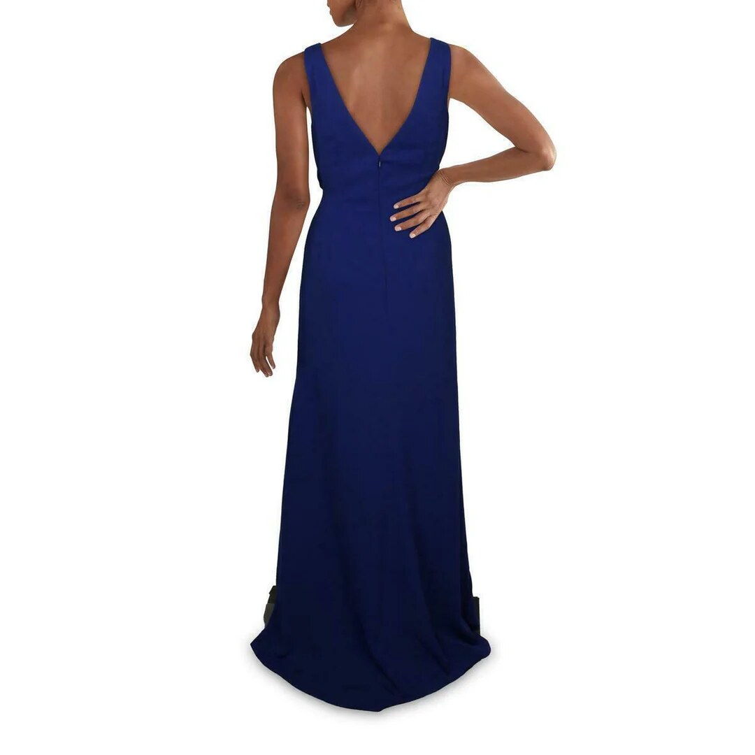 ruffle side profile and full-length silhouette