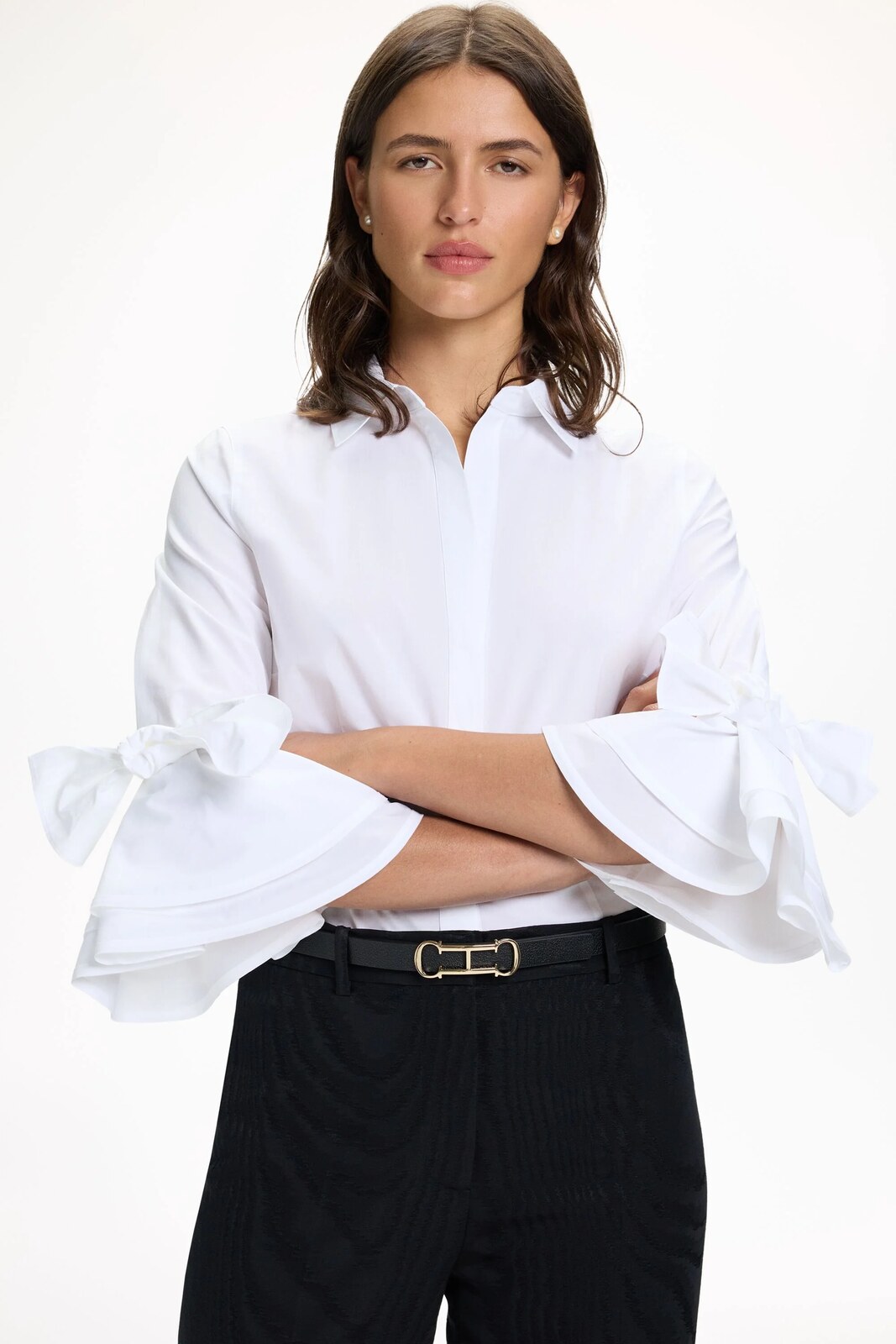 statement cuff shirt