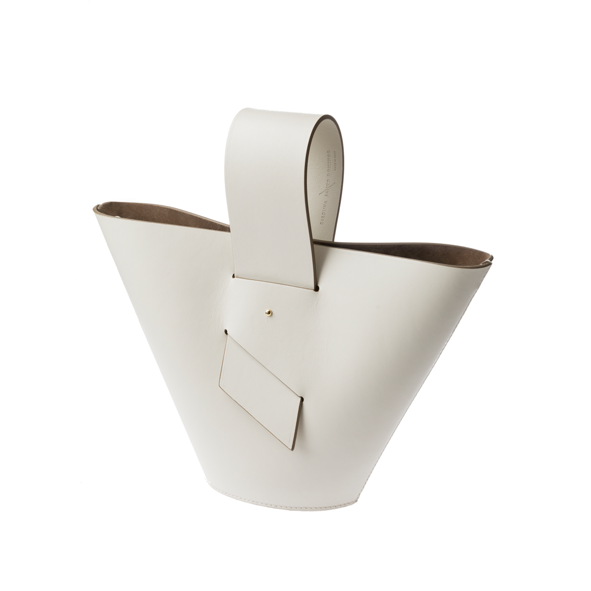 side angle with V-shaped handle