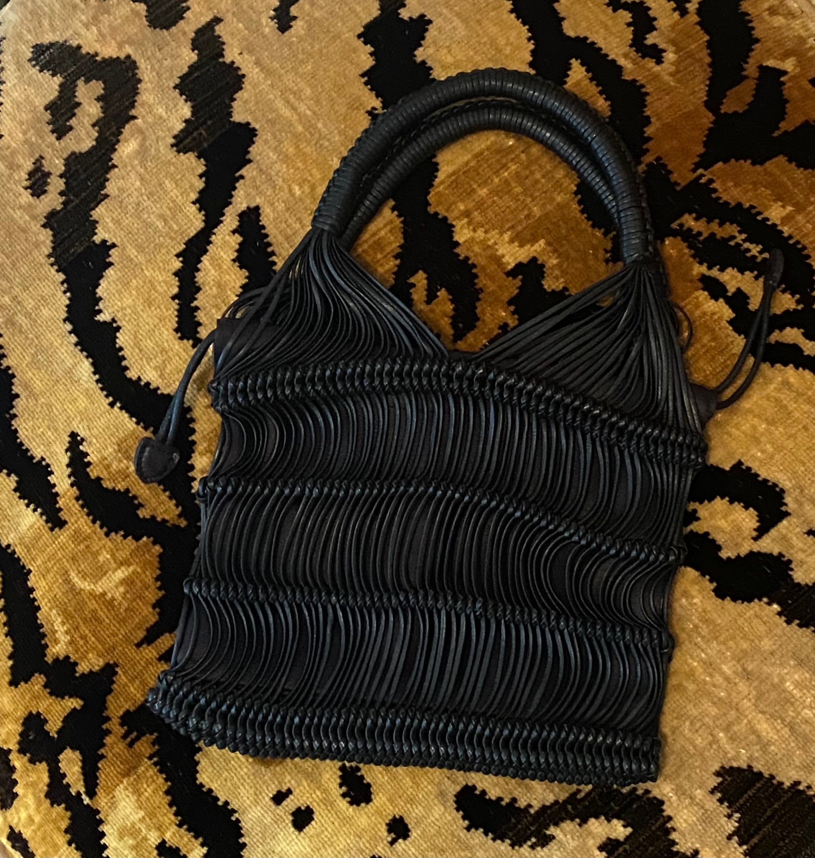 silk pouch view