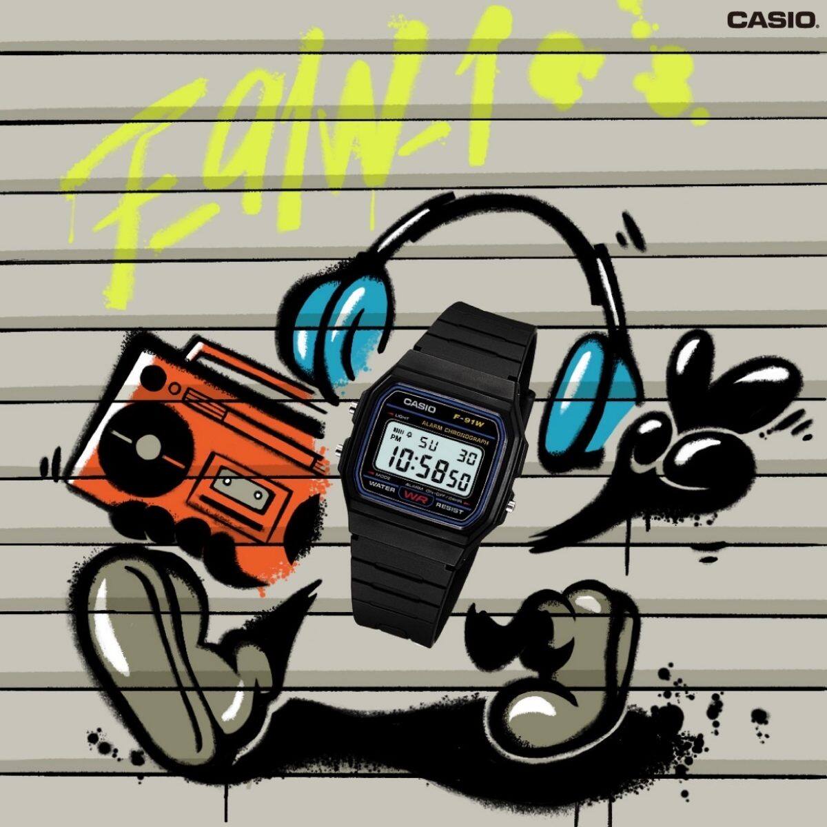 retro illustration setting
