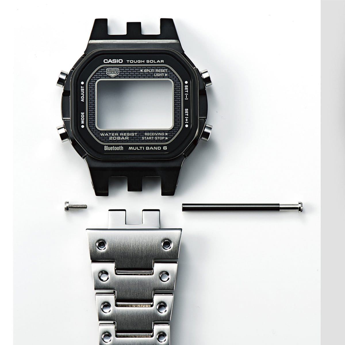case and bracelet parts