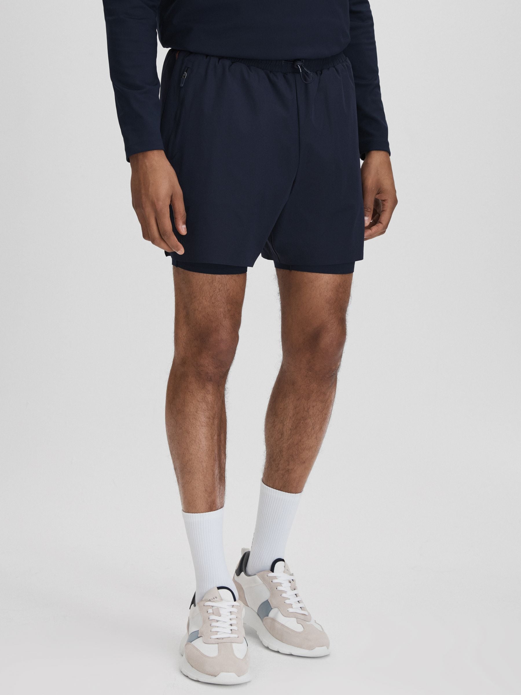 Water Repellent 2-in-1 Shorts