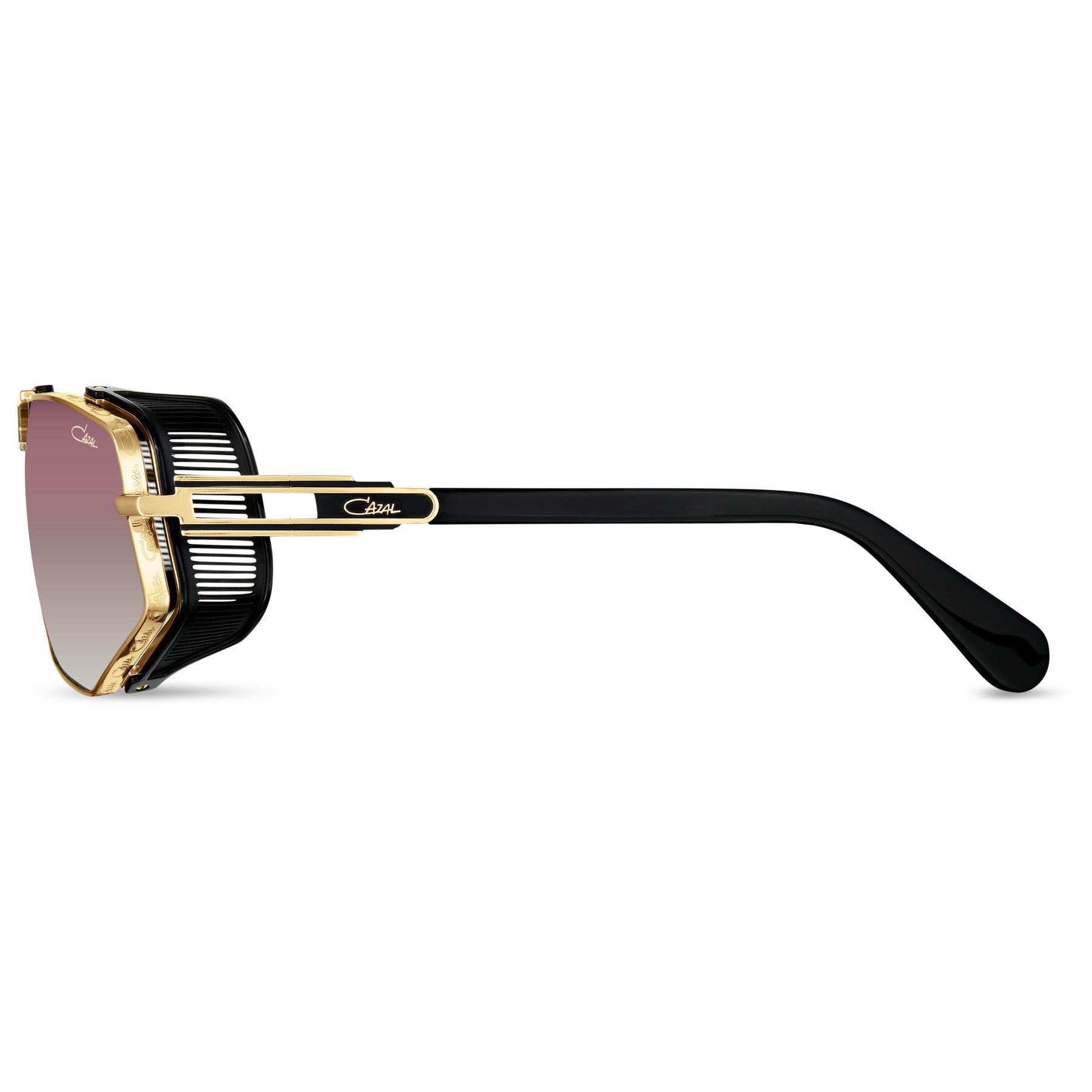 003 gunmetal-gold — temple profile