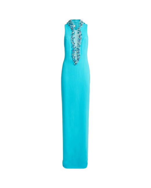 bodice and crystal surface