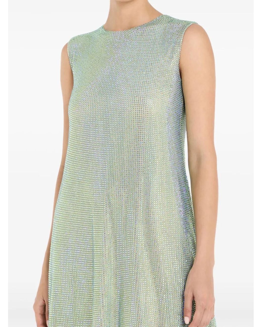 Crystal-Embellished Minidress