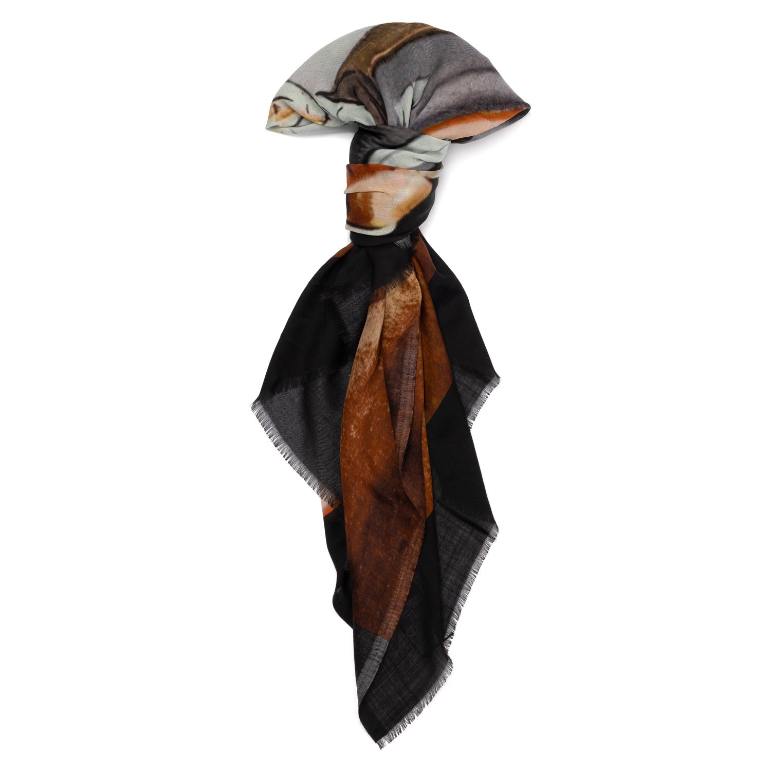 Black Tie Cocktail Cashmere Scarf