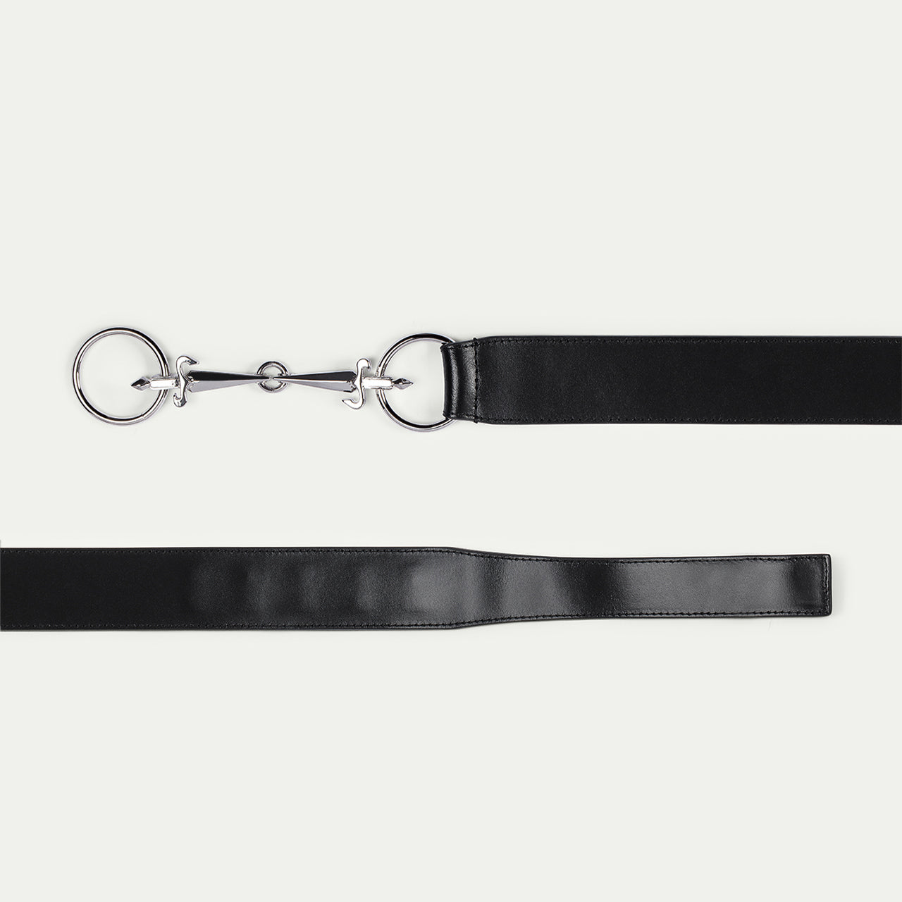 Belt profile in smooth calfskin