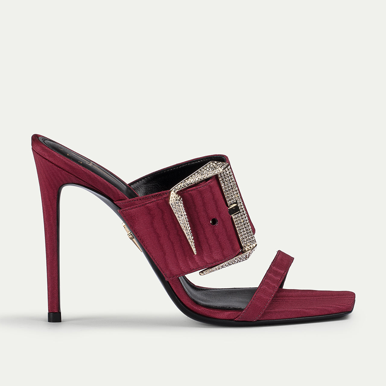 White heel and ankle view