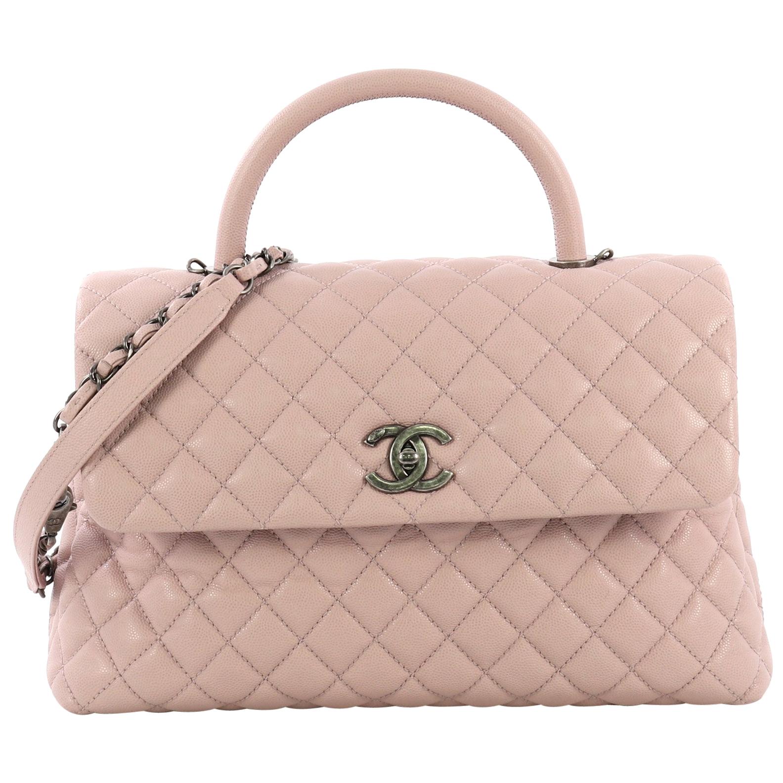Soft pink caviar, three-quarter view