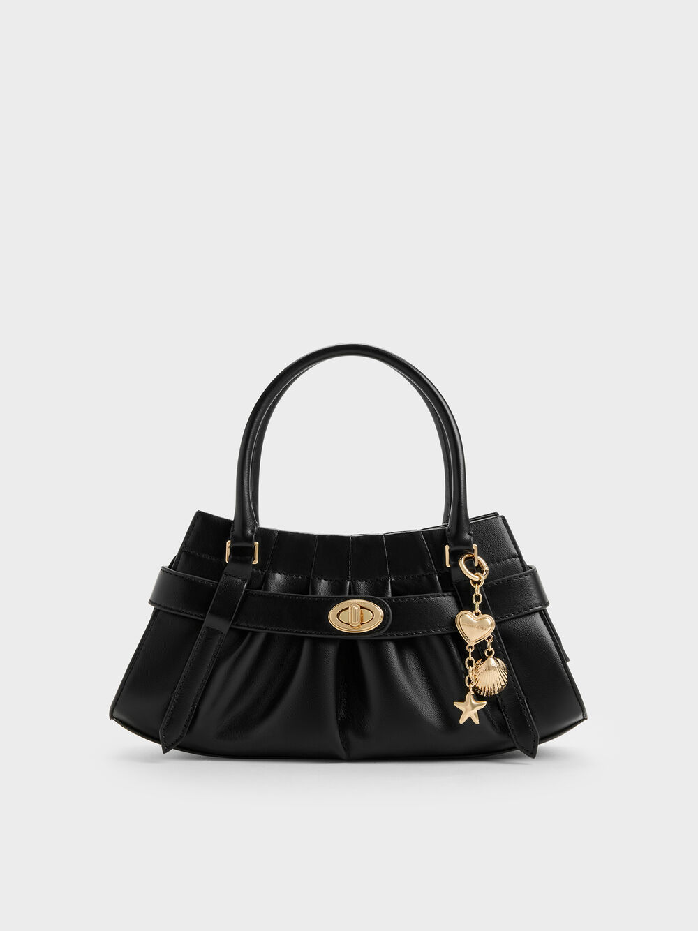 Isolde Belted Ruched Crossbody Bag