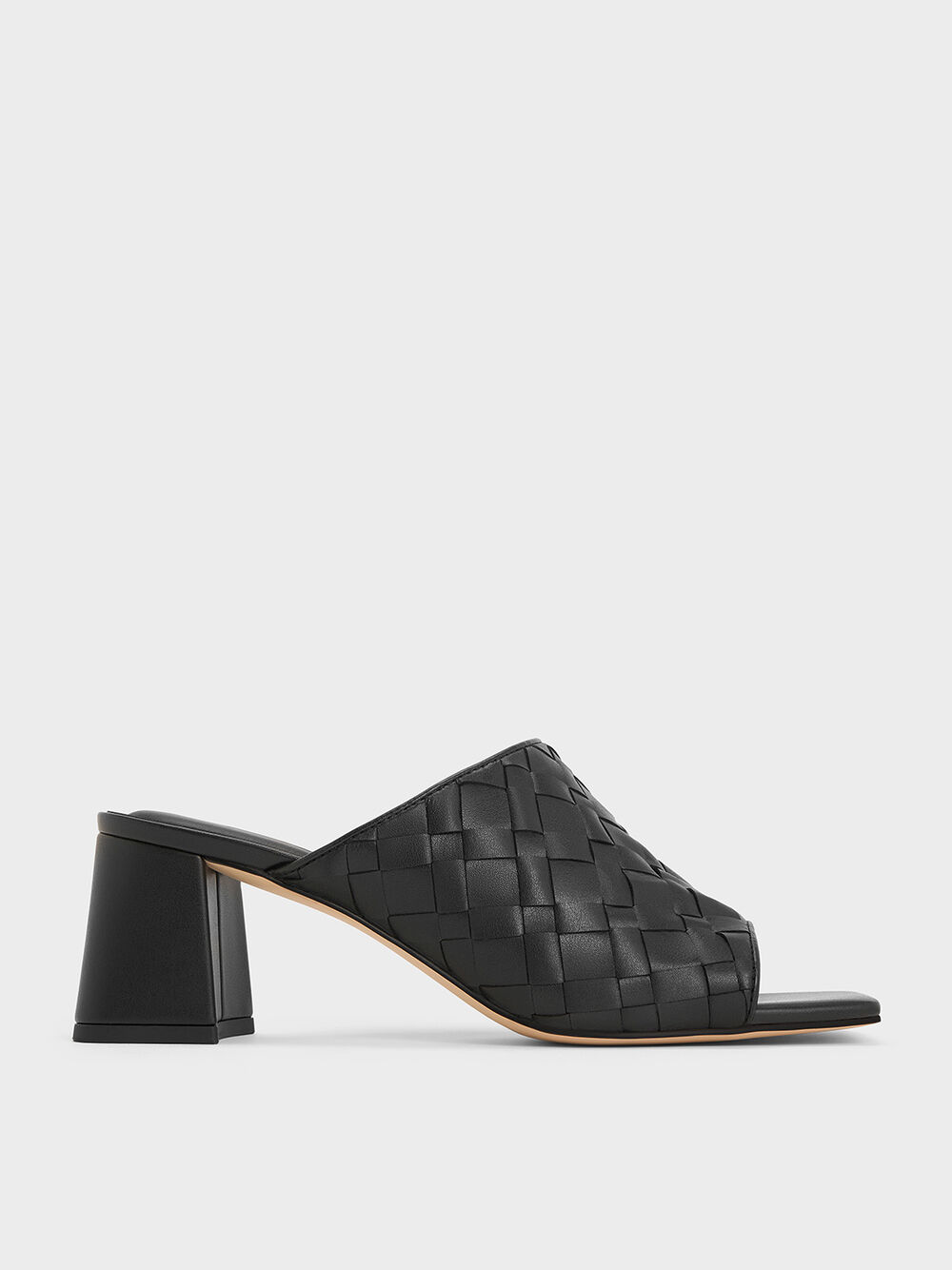 Ivette Woven Heeled Mules