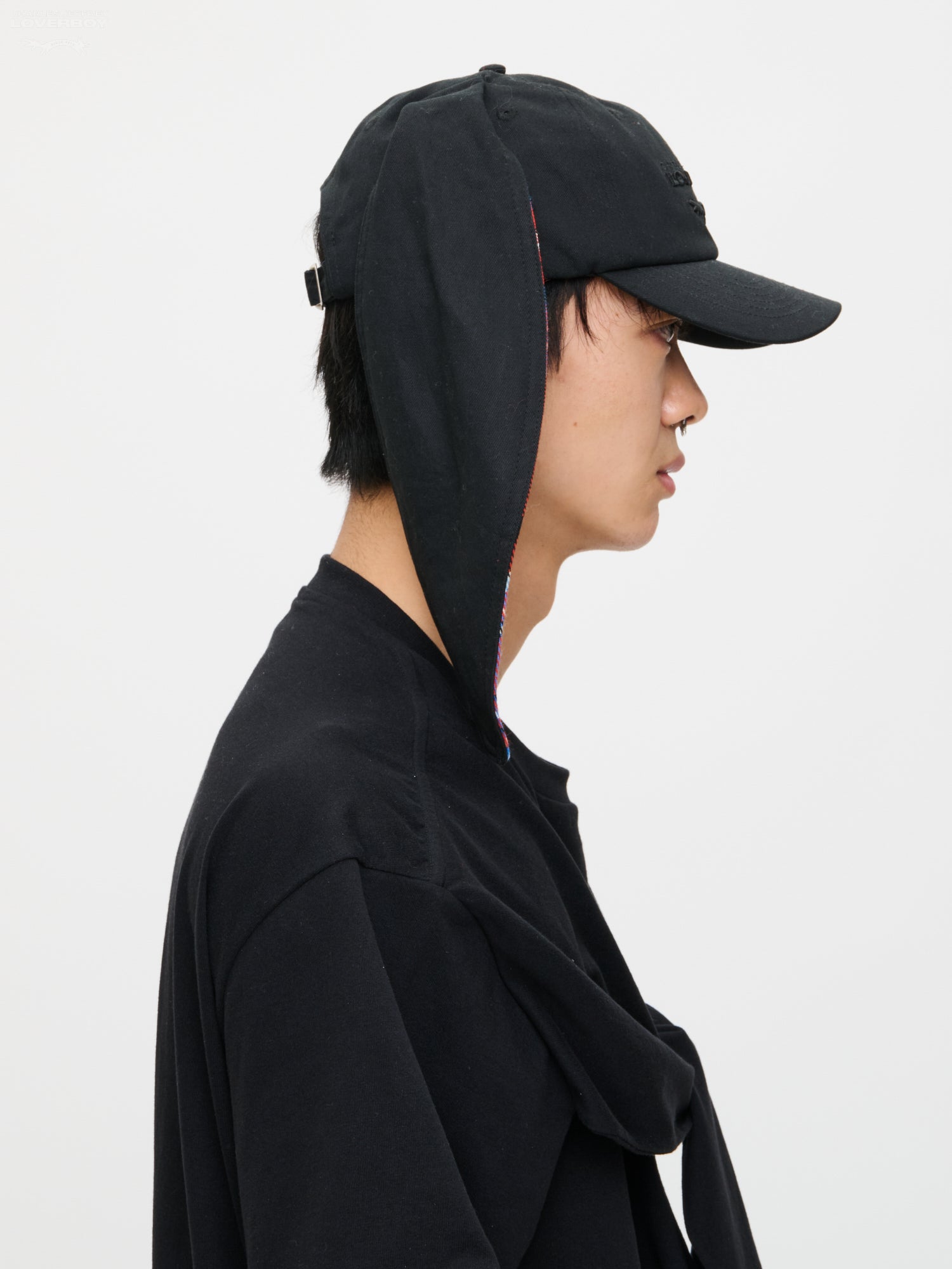 BUNNY CAP in BLACK TARTAN — alternate official view