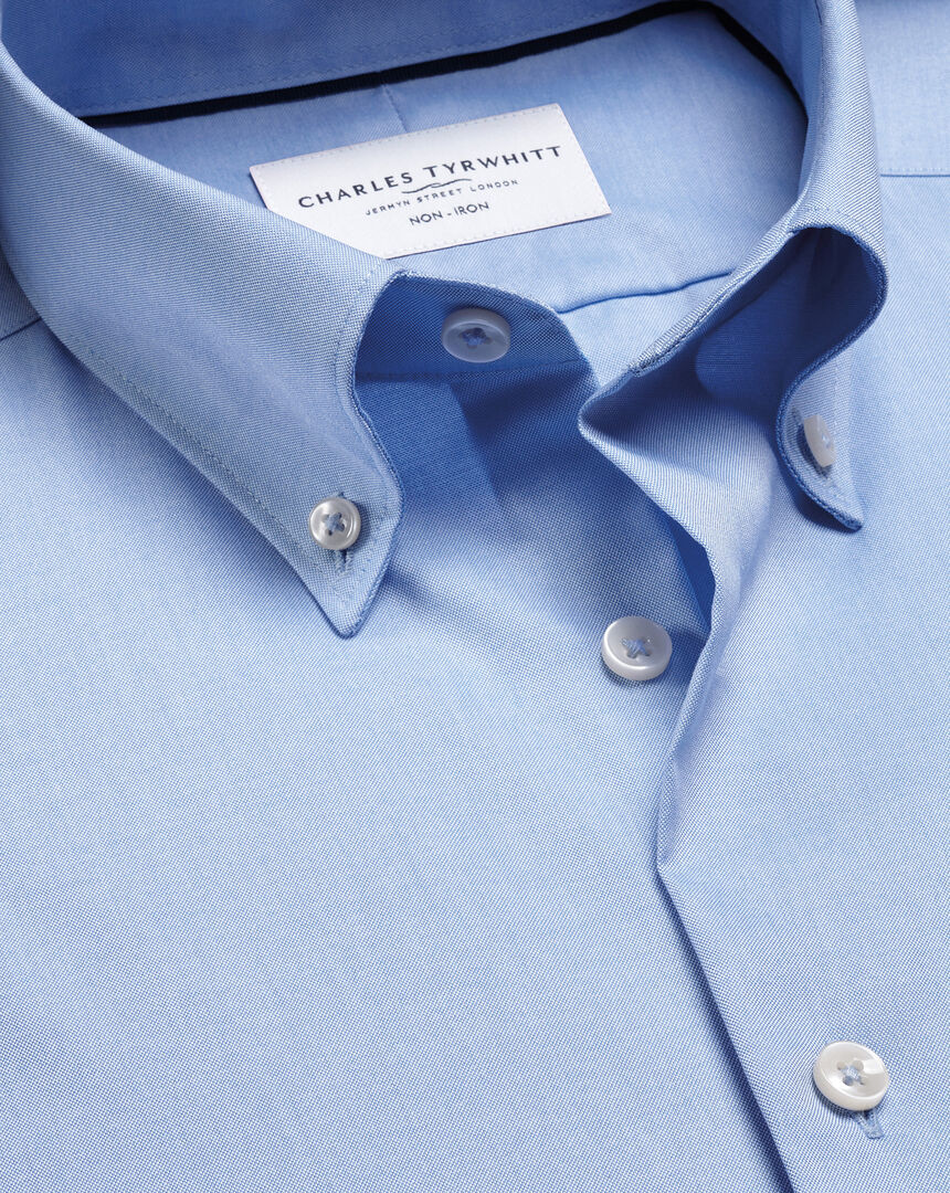 Non-Iron Stretch Pinpoint Oxford Shirt