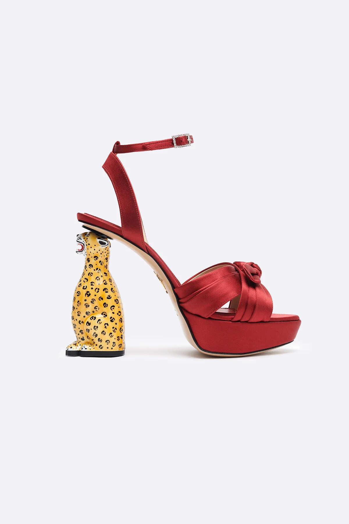 crystal ankle strap
