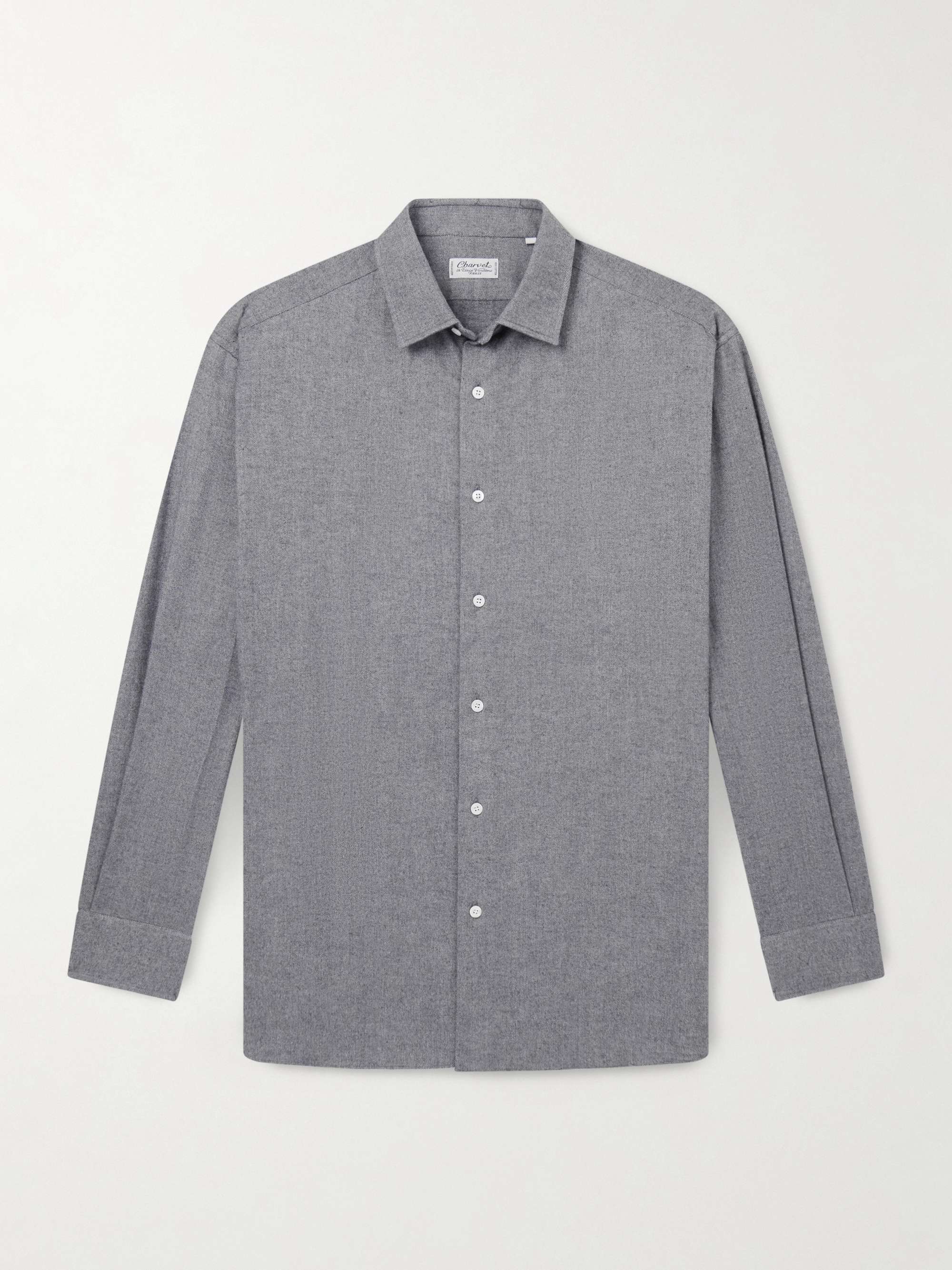 Herringbone Cotton Shirt