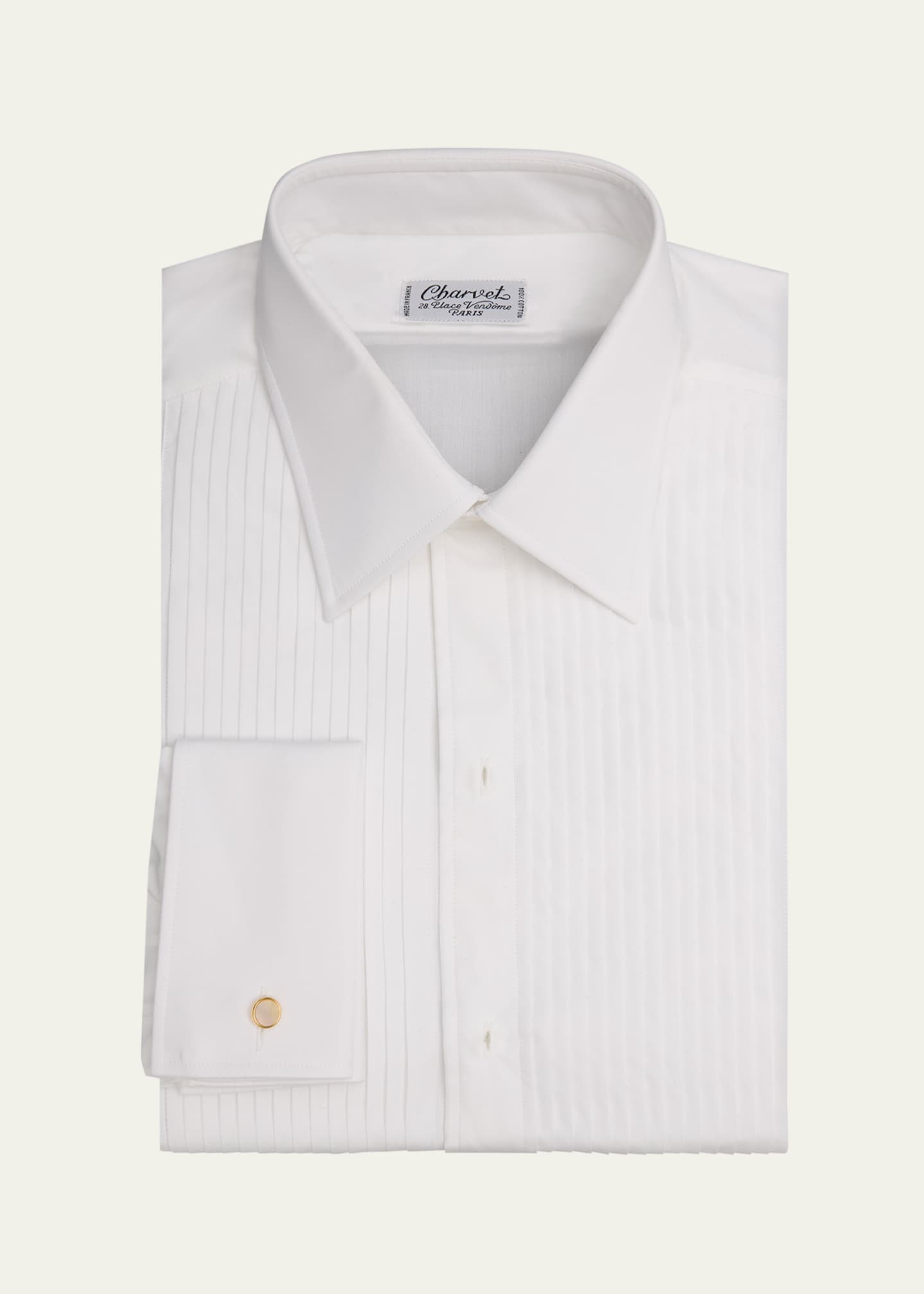 folded formal shirt