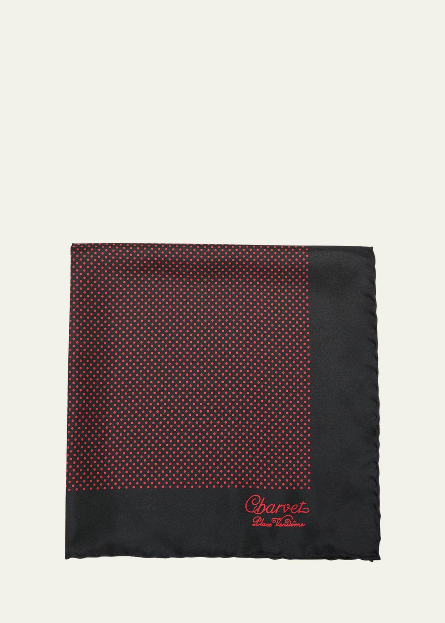 burgundy and black silk pocket square
