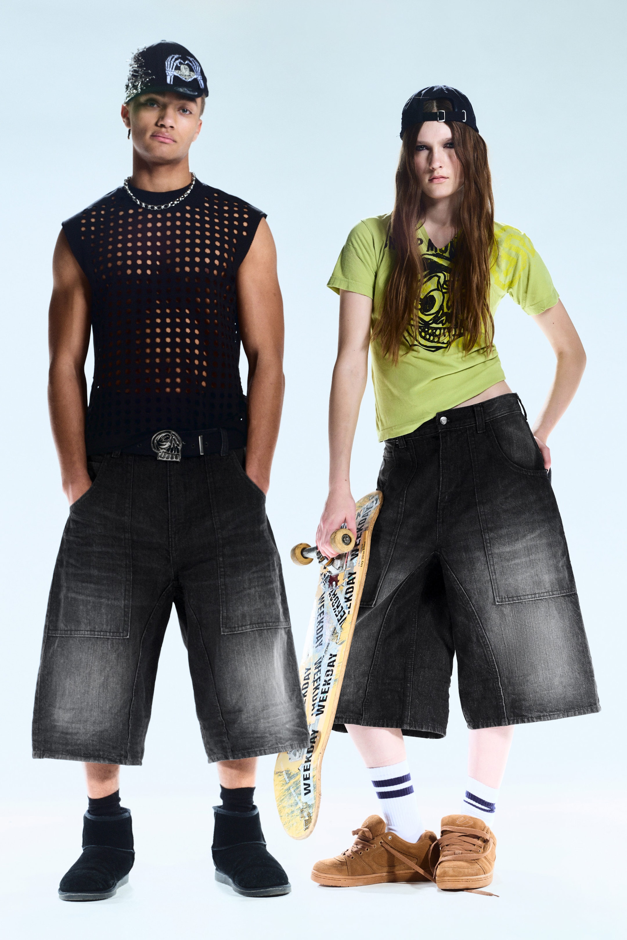Dunno Unisex Loose Fit Carpenter Jorts