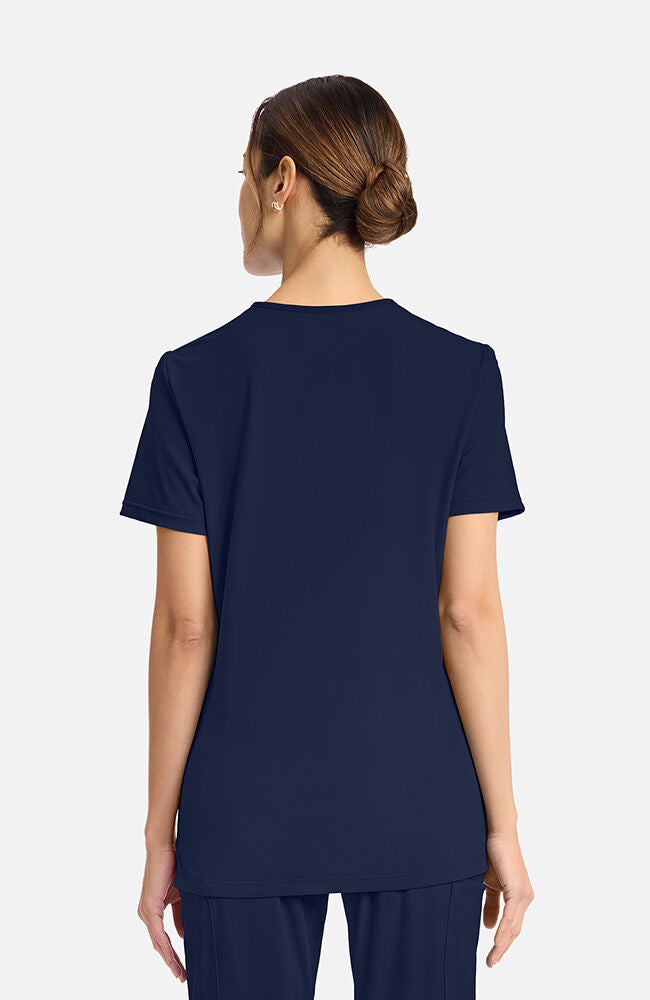 Women's 2-Pocket V-Neck Scrub Top — official angle 5