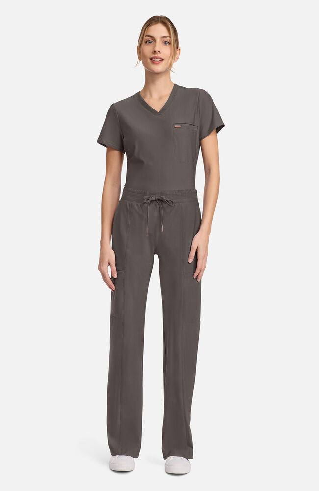 Women's 5-Pocket Trouser Scrub Pant — official angle 2