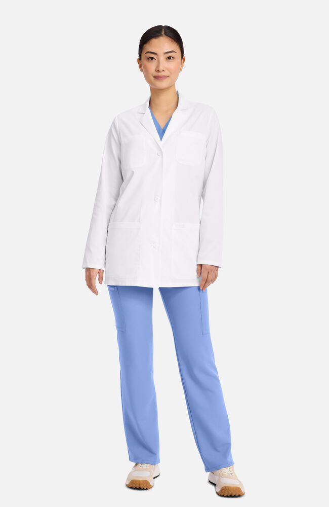 Women's Modern Lightweight 30" Lab Coat — official angle 2