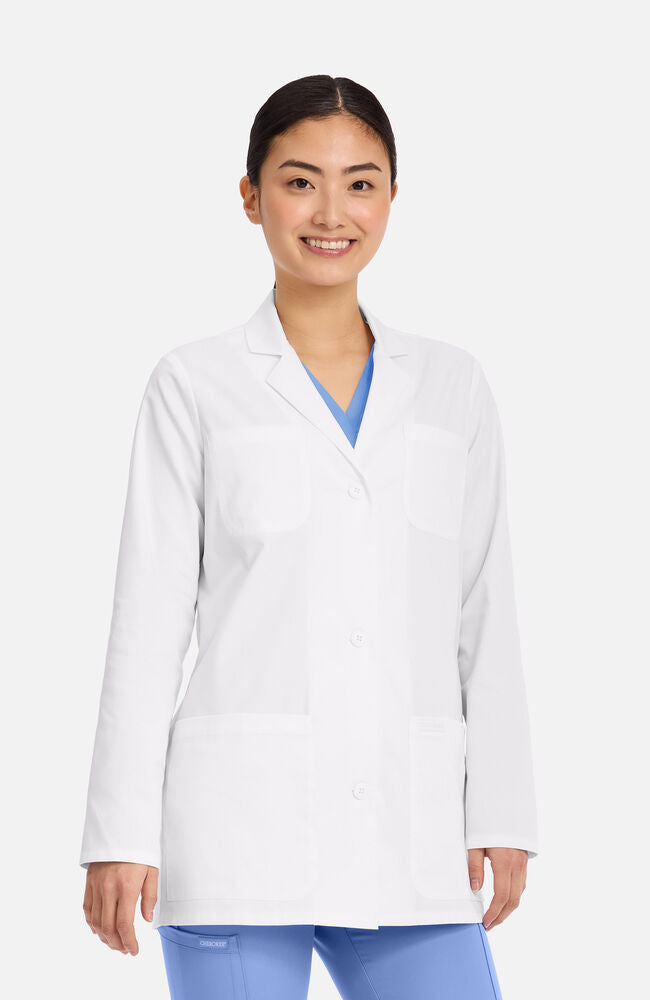 Women's Modern Lightweight 30" Lab Coat — official angle 3