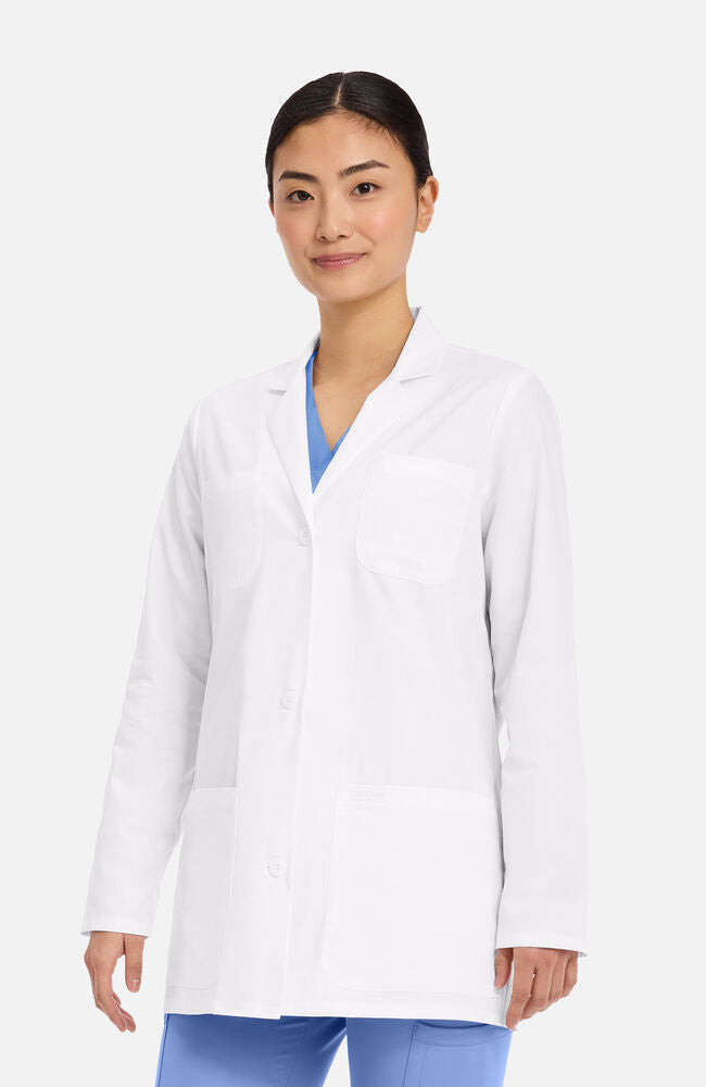Women's Modern Lightweight 30" Lab Coat — official angle 4